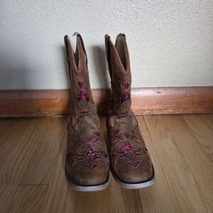 Roper Lola Cowgirl Boots Size 2